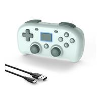 DYONDER Wireless Controller for PS4,Mini Style PS4 Gamepad Compatible with PS4/Pro/Slim,PC Game Remote for Window10/8/7,Gaming Controller with Dual Vibration/6-Axis Sensor/Audio Function(GREEN)