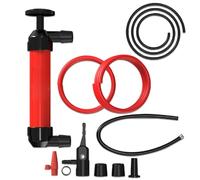 DYOUen Siphon Hand Pump Water Suction Fuel Petrol Pump Hoses Set Portable Air Pump Horn Liquids Transfer Pumps For Petrol, Oil, Air And Other Fluids