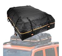 DYQACY Car Roof Bag for Ford Maverick Lobo (2022-present), Waterproof Large Capacity Foldable for Travel and Camping Fit with or without Grill, 550L/129.9 x 99 x 43cm-Black