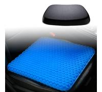 DYQACY Cooling Gel Car Seat Cushion for Buick Regal 4.Generation 2004 2005 2006 2007 2008, Elastic Gel Seat Pad with Non-Slip Cover Breathable Office Home,S-with Cover