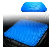 DYQACY Cooling Gel Car Seat Cushion for Ford Edge 1.Generation 2009 2010 2011 2012 2013, Elastic Gel Seat Pad with Non-Slip Cover Breathable Office Home,L-Without Cover