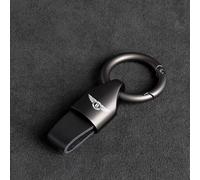 DYQCD 1 Pc Creative Cars Keyring Keychain for Bentley Flying Spur Continental Chrome Plated Metal Alloy Car Key Fob Work Replacement for Car Accessories