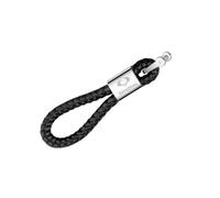 DYQCD 1 Pc Creative Cars Keyring Keychain for Ssangyong XLV Rexton G4 W Chrome Plated Metal Alloy Car Key Fob Work Replacement for Car Accessories