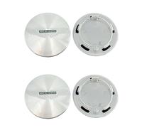 DYQCD 4 Pcs Centre Caps for Aston Martin Valkyrie Hubcaps Car Wheel Centre Rims Hub Caps Alloy Durable Wheel Accessories,Silverstyle