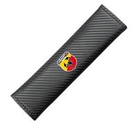 DYQCD Car Seat Belt Pads for Fiat Abarth 500 595 695 Spider Seatbelt Comfort Pads Strap Shoulder Pad Safety Seat Belt Skin-Friendly Accessories