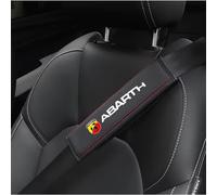 DYQCD Car Seat Belt Pads for Fiat Abarth 595 Abarth 124 Seatbelt Comfort Pads Strap Shoulder Pad Safety Seat Belt Skin-Friendly Accessories