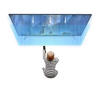 Dyqyym 32-75 Inch PET Film with Anti Blue Light & Anti-Glare, Eye Protection, for LCD, LED, 4K OLED & QLED HDTV Displays,42"(917 * 516) (52" (1161 * 661))