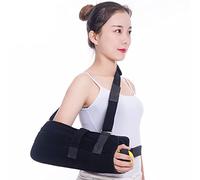 Dyqyym Arm Support Immobilizer -Medical Arm Support, Shoulder Immobilizer with Abduction Pillow, Post-Op Shoulder Arm Brace,Post-Humeral Fixator,L (L)