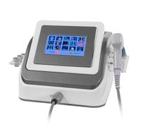 Dyqyym Extracorporeal Shockwave Therapy Machine, ED Shock Wave Therapy Machine, Pneumatic Shockwave Therapy Device with 5 Massage Head, for Joint Hurt and Muscle Pain Relief (Grey)