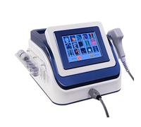 Dyqyym Extracorporeal Shockwave Therapy Machine, ED Shock Wave Therapy Machine, Pneumatic Shockwave Therapy Device with 5 Massage Head, for Joint Hurt and Muscle Pain Relief (Blue)