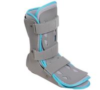 Dyqyym Férula nocturna para fascitis plantar, soporte de tobillo, estabilizador, férula para fijación de pie caído, soporte para fractura de pie (ajustable derecha, M) (modelo regular derecha, S)