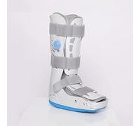 Dyqyym Férula ortopédica para pie caído, bota ortopédica para fracturas, bota ortopédica para caminar con carcasa semirrígida, bota ligera para caminar con leva para después de la cirugía (L)