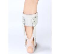 Dyqyym Férula ortopédica para pie caído, inmovilizador de pie caído, soporte de tobillo, férula de varo valgo, bota elástica para aliviar la presión (izquierda X) (izquierda L)