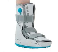 Dyqyym Férula ortopédica para pie caído, tobillera con doble bolsa de gas, bota andadora para tobillo que acelera la recuperación y reduce la presión para cirugía de tendón de Aquiles (L) (M)