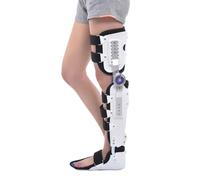 Dyqyym Knee Orthosis Support Joint Stabiliser Adjustable Hinged Hip Joint Abduction Orthosis Leg Brace Joint Attachment Bracket for ACL, PCL, MCL, Arthritis,A Right,B Left (A Left A)