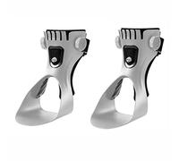 Dyqyym Ortesis de pie caído, soporte para tobillo y pie con bolsa de aire inflable para hemiplejia, accidente cerebrovascular, calzado para caminar (izquierdo, S) (izquierdo + derecho M)