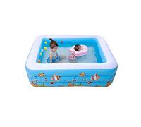 Dyqyym Pet Swimming Pool Portable Foldable Pool Large Inflatable Swimming Pool Family Water Entertainment Bathtub Backyard Water Party