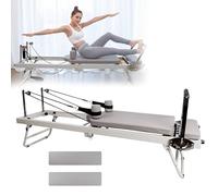 Dyqyym Pilates Reformer,Reformer Pilates Machine,Foldable Pilates Reformer Machine,Pilates Studio Machine,Home Pilates Reformers,Adjustable Pilates Bed,Exercise Yoga Equipment,Pilates Bed Fitness