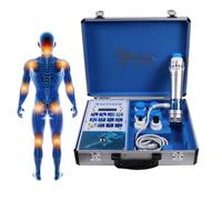 Dyqyym Pneumatic Shockwave Therapy Device, Extracorporal Shockwave Therapy Machine ED Treatment, Focused Shockwave Therapy Device with 7 Massage Head for Joint Hurt