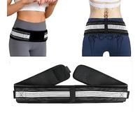 Dyqyym Sacroiliac SI Joint Belt, Hip Support Brace, Lower Back Support Belt for Men and Women, Anti-Slip Breathable, For Alleviating Pelvis, Sacral, Sacrum, and Sciatica Pain and Discomfort (1.1m