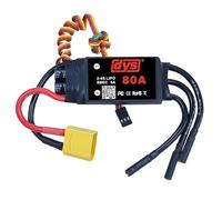 DYS 80A 2-6S Brushless ESC with 5V/6A SBEC with XT90 & 4.0mm Plug for RC Fixed-Wing Aircraft Helicopter