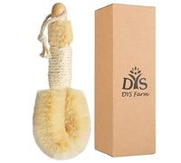DYS Farm Natural Sisal Japanese Style Hand Brush - Authentic Eco-Friendly Dry Brushing Body Brush