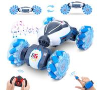 Dysaim Gesture Sensing RC Stunt Car Toys for 6-12 Boys&Girls - Birthday for Kids, Hand Controlled 2.4Ghz Remote Control Twist Cars, 4WD Transform All-Terrain Off Road Vehicle