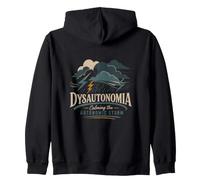 Dysautonomia Calming the Autonomic Storm - Chronic Illness Zip Hoodie