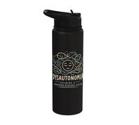 Dysautonomia Confused Nervous System ME/CFS POTS Long Covid Stainless Steel Insulated Water Bottle