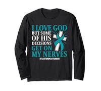 Dysautonomia Warrior Dysautonomy Awareness Pots Warrior Long Sleeve T-Shirt