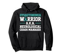Dysautonomia Warrior Dysautonomy Awareness Pots Warrior Pullover Hoodie