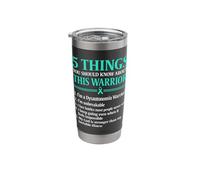 Dysautonomia Warrior Dysautonomy Awareness Pots Warrior Stainless Steel Insulated Tumbler