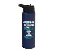 Dysautonomia Warrior Dysautonomy Awareness Pots Warrior Stainless Steel Insulated Water Bottle