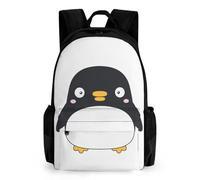 Dyscalibro Daypack, Cute Penguin Backpack, Rucksack with Pockets for Hiking Camping Travel