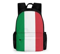 Dyscalibro Daypack, Italy Flag Backpack, Rucksack with Pockets for Hiking Camping Travel