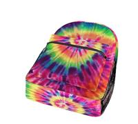 Dyscalibro Durable Oxford Cloth Casual Daypack, Colorful Bright Tie-Dye Backpack, College Bag for Boys, Girls, Travel, Sports