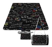 Dyscalibro Picnic Mat,Math Linear Mathematics Education Square Picnic Blanket,Outdoor Rugs,148cm X 148cm