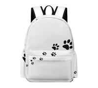 Dyscalibro Rucksack, Animal Paw Prints Backpack, Casual Daypack for Outdoors,Sport,Travel