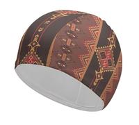 Dyscalibro Swimming Hat, Native American Swimming Cap, Bathing Caps for Long Short Hair