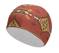Dyscalibro Swimming Hat, Native American Swimming Cap, Bathing Caps for Long Short Hair