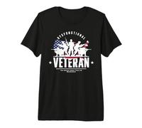Dysfunctional Veteran You Better Hope that I'm Medicated Premium T-Shirt
