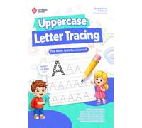 Dysgraphia Workbook: Uppercase Letter Tracing Practice for Early Writers (Ages 3-6): Perfect for Kindergarten, KS1 & KS2 children to build pencil control, fine motor skills and handwriting confidence.