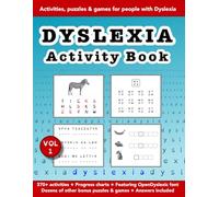 Dyslexia Activities Book VOL 1: Education resources by Bounce Learning Kids (Dyslexia Activities Books)