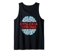 Dyslexia Awareness Neurodiverse Pride Learning Difference Tank Top
