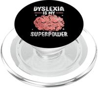 Dyslexia Is My Superpower Dyslexic Awareness Dyslexia PopSockets PopGrip for MagSafe