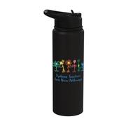 Dyslexia Mental Health Awareness Legas Stainless Steel Insulated Water Bottle