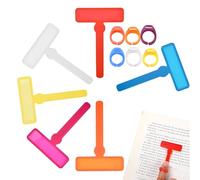 Dyslexia Overlays, 12 Pcs Colorful Overlays for Reading Dyslexia, Guided Reading Strips, Reading Dyslexia Tools for Kids for Dyslexias, ADHD and Visual Stress