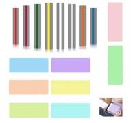 Dyslexia Overlays, 16 PCs Overlays for Reading Dyslexia Reading Overlay Highlight Strips for Children, Teacher, Reading Beginner Visual Stress Dyslexias Reading Aids