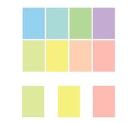 Dyslexia Overlays - 8 Pcs Dyslexia Aids for Children & Adults, Colored Reading Tools to Reduce Visual Stress, Improve Reading Accuracy & Speed, ADHD Friendly, Durable PET Material