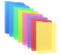 Dyslexia Overlays For Reading Dyslexia Coloured Overlays For Dyslexia Aids | 16pcs A4 Dyslexia Tools For Kids, 8 Colors Reading Ruler For Dyslexia, ADHD, Reduce Visual Stress